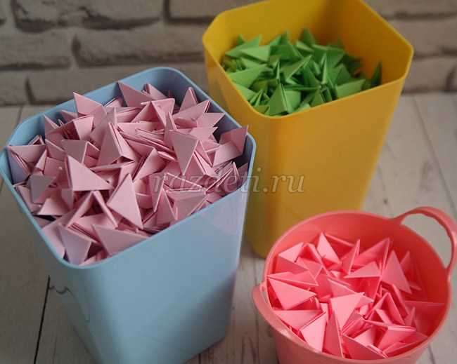 Лотос-оригами из бумаги и не только